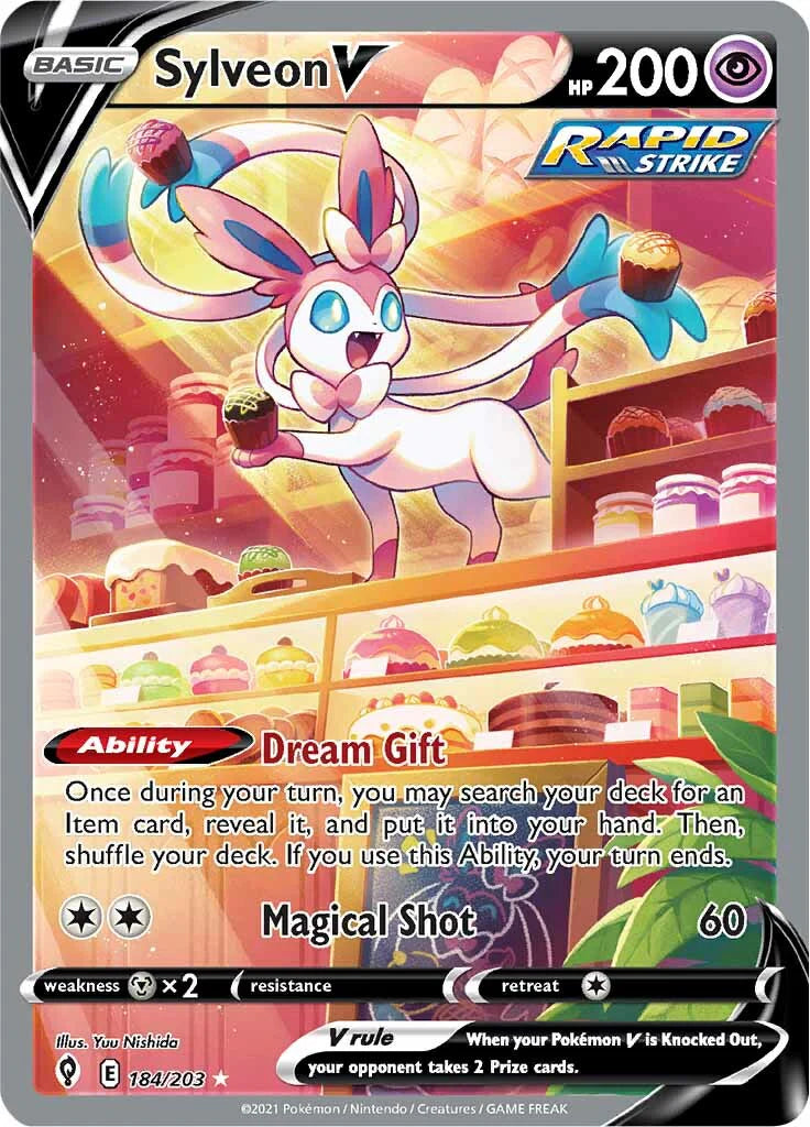 Evolving Skies 4 Booster Set – Alle 4 Booster-Artworks | Rayquaza, Umbreon, Sylveon & Duraludon | Englisch | Sammlerstück