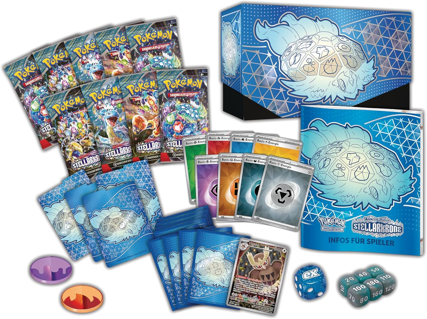 Pokémon: Karmesin & Purpur - Stellarkrone - Top Trainer Box (DEU)