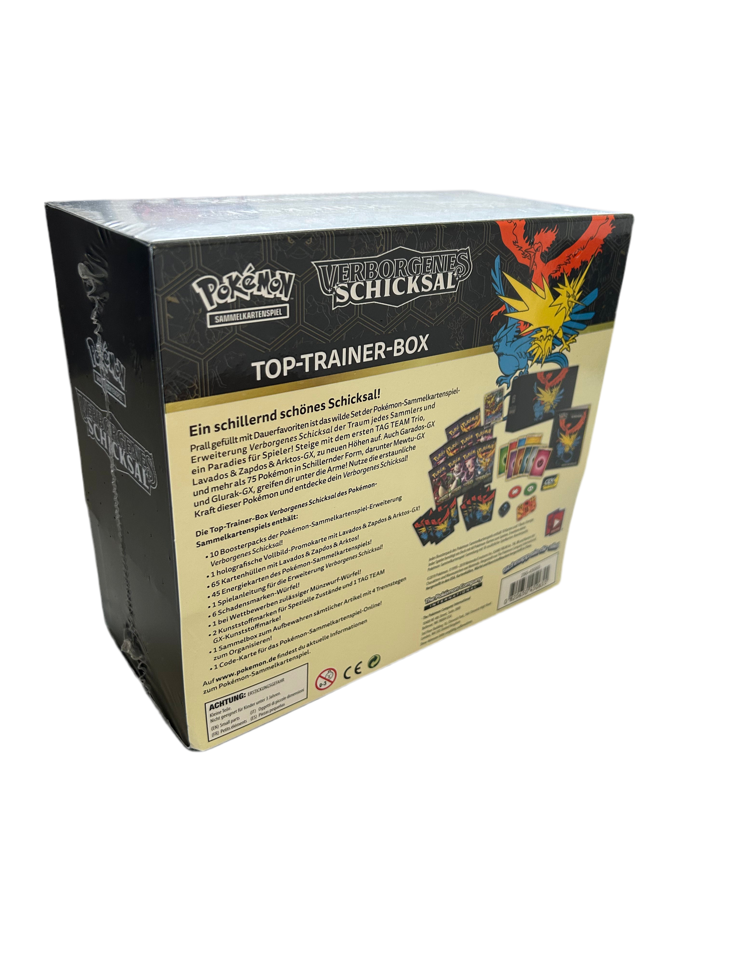 Pokémon Verborgenes Schicksal Top-Trainer Box Sonne & Mond 11.5