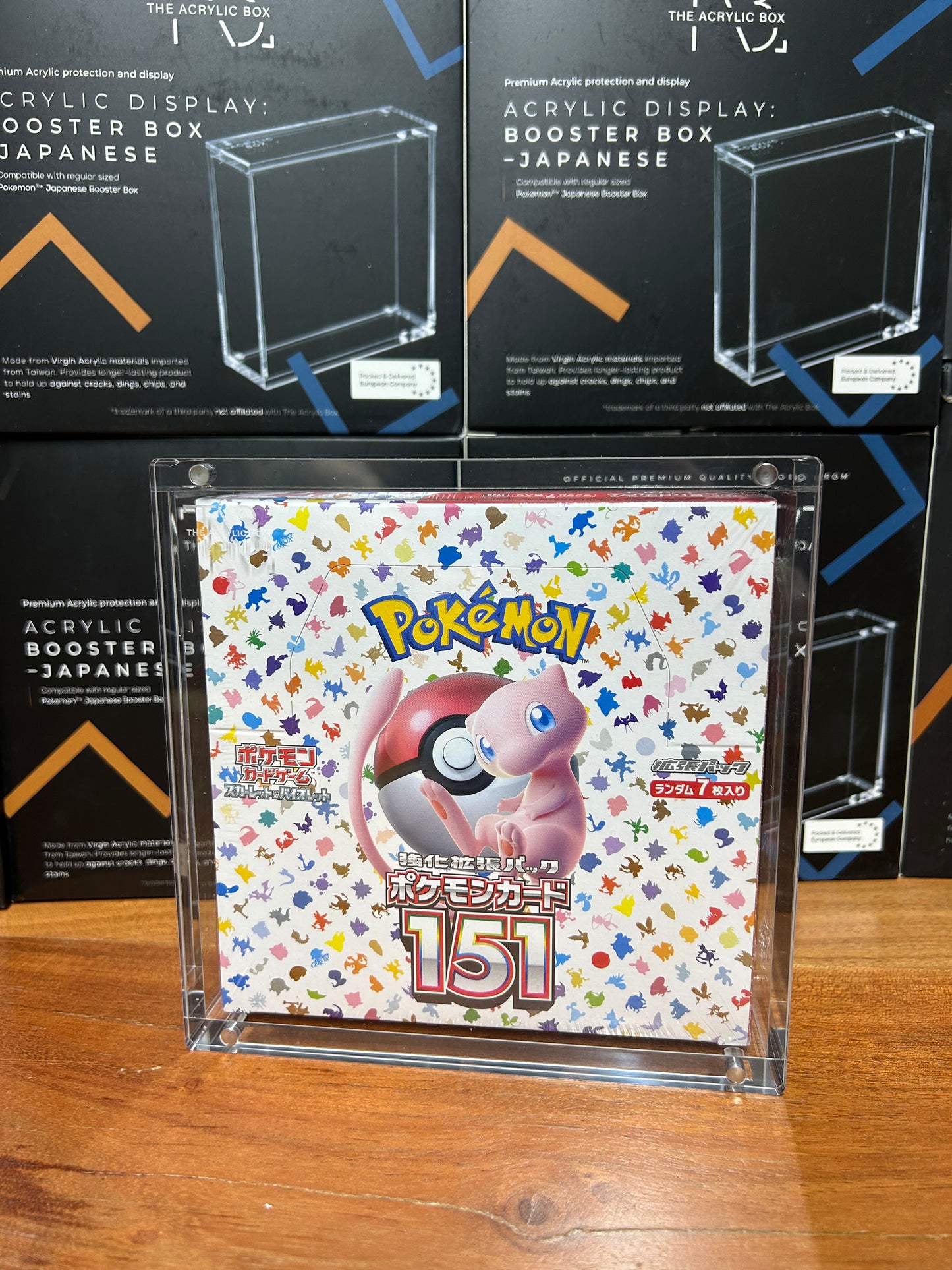 The Acrylic Box – Japanese Booster Display Case