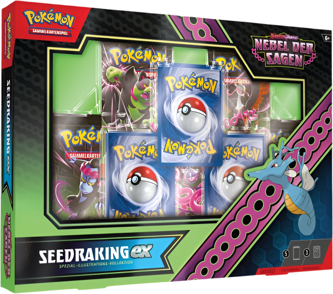 Pokémon Spezial-Kollektion Nebel der Sagen – Illustration Rare Karten & Booster – TCG Set deutsch