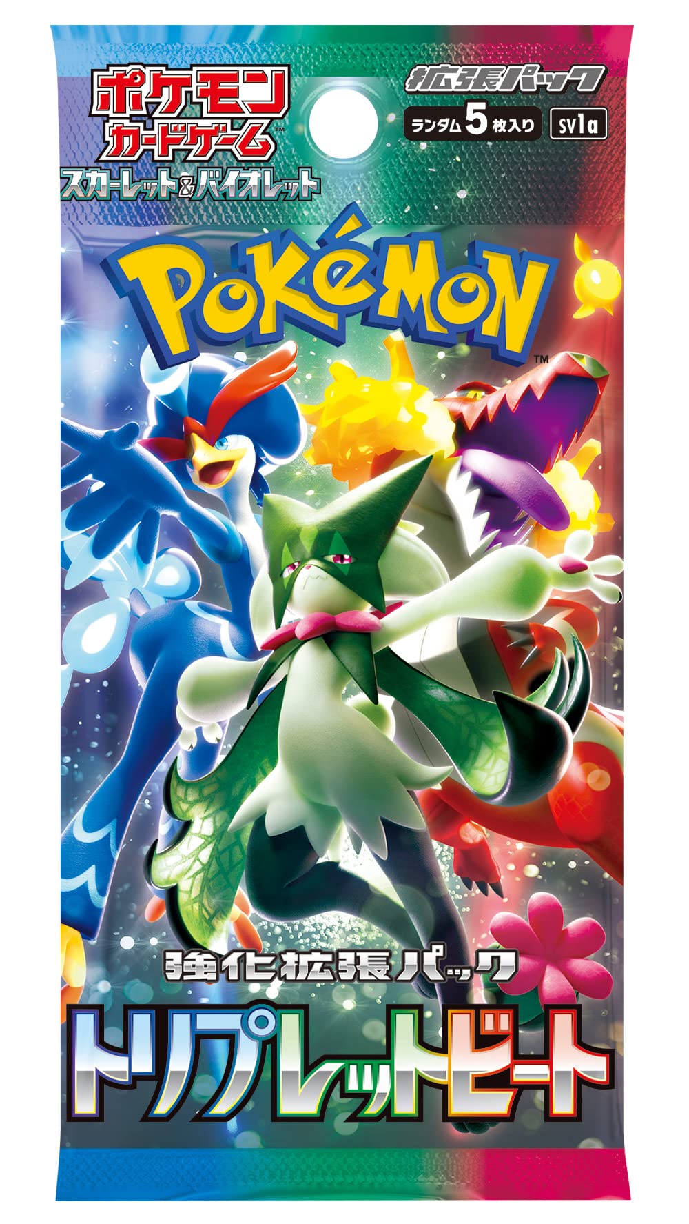 Pokémon Display - "Triplet Beat" (sv1a) Japanisch