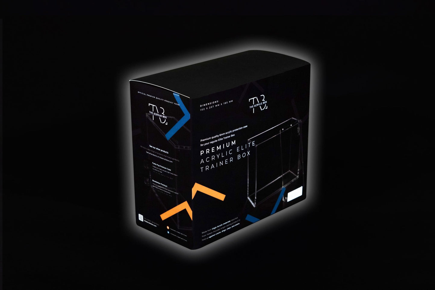 The Acrylic Box – Premium 6MM Acryl Display & Schutz für Pokémon Booster & Trainer Boxen