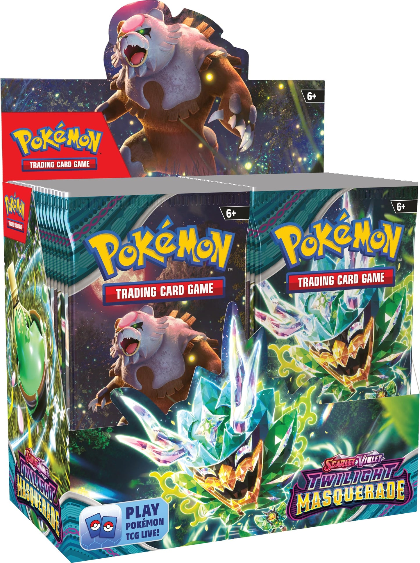 Pokémon Scarlet & Violet - Twilight Masquerade 36er Booster Display (EN)