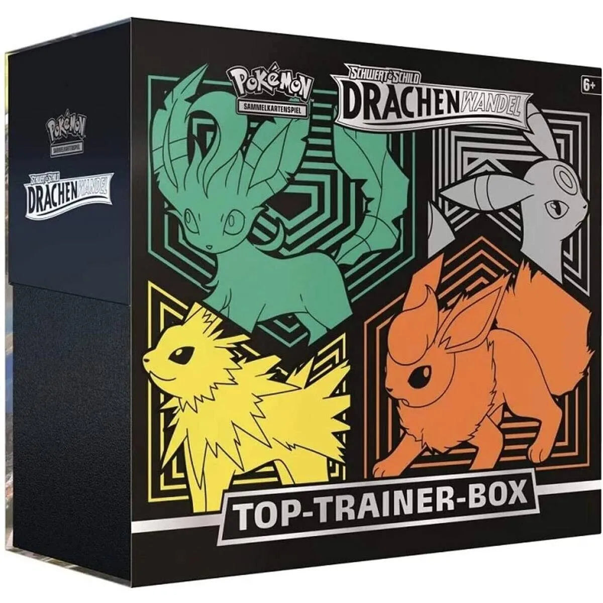 Pokemon Drachenwandel Evolving Skies Nachtara Umbreon VMAX Flamara Folipurba Blitza