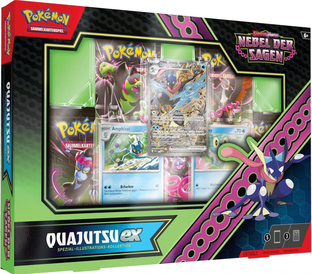 Pokémon Spezial-Kollektion Nebel der Sagen – Illustration Rare Karten & Booster – TCG Set deutsch