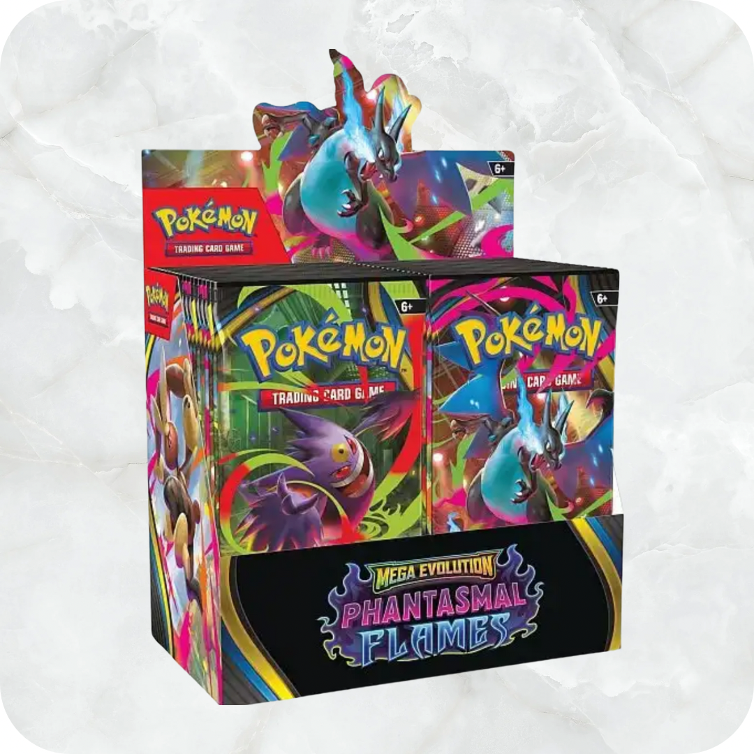 Pokémon Mega Entwicklung Phantasmal Flames Fatale Flammen 36er Display Englisch Mega Charizard Glurak Sealed Neu OVP