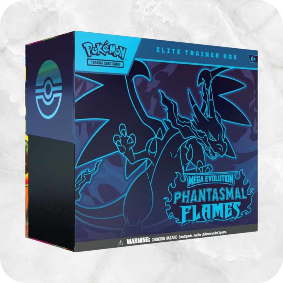 Pokémon Mega Entwicklung Phantasmal Flames Fatale Flammen Trainer Box Mega Charizard Glurak Sealed Neu OVP
