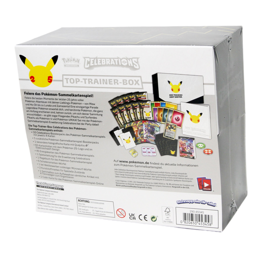 Pokémon: Schwert & Schild - Celebrations - Top Trainer Box (DEU)