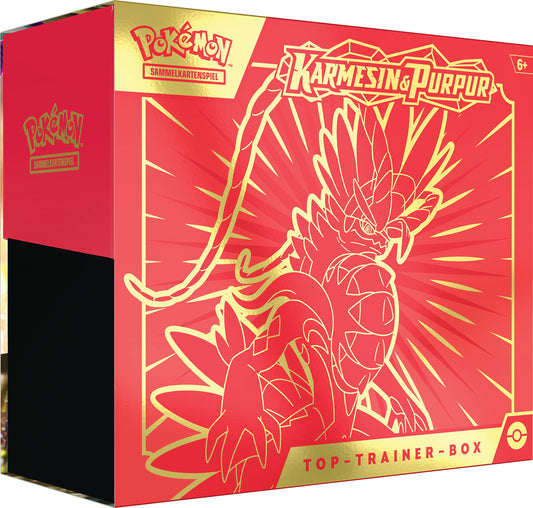 Pokémon Karmesin & Purpur Top Trainer Box Koraidon (DE)