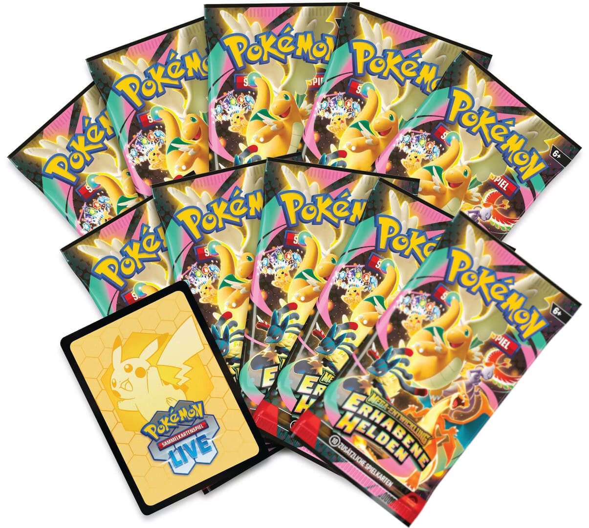 Pokémon Erhabene Helden Premium-Poster-Kollektion Mega Lucario (DE)
