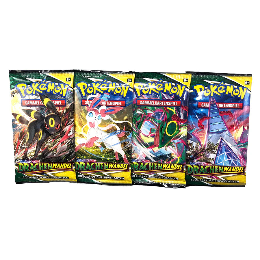 Pokémon Schwert & Schild Drachenwandel 18er Booster Display (DE)