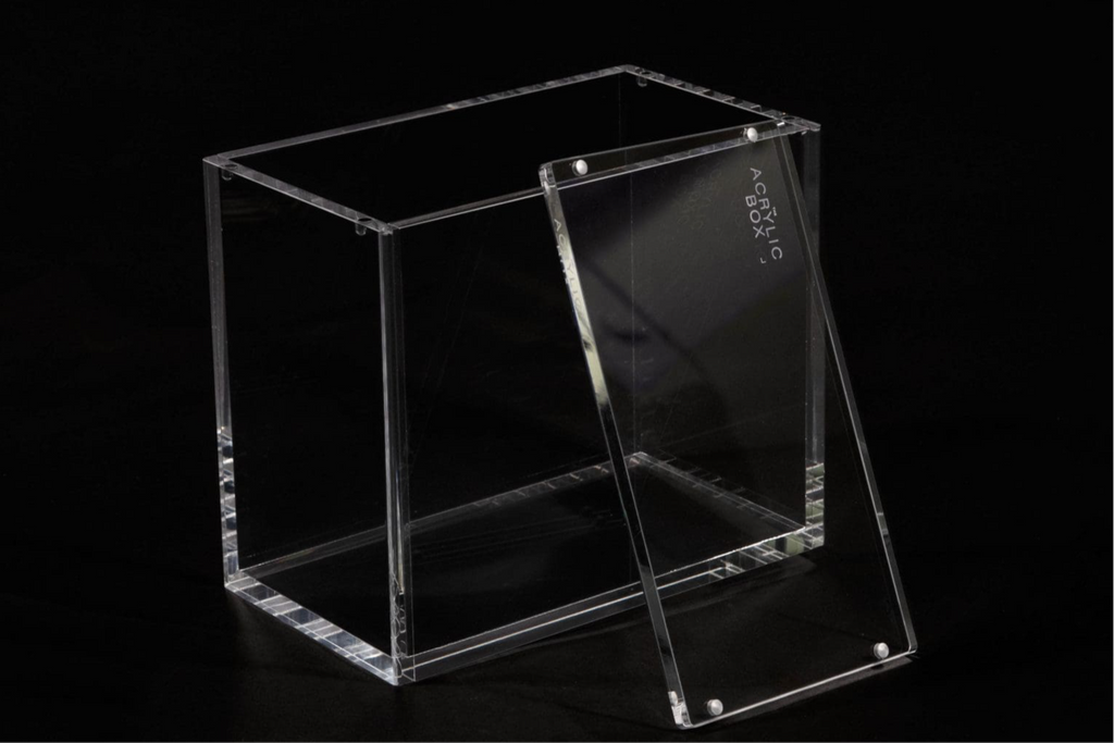 The Acrylic Box – Premium 6MM Acryl Display & Schutz für Pokémon Booster & Trainer Boxen
