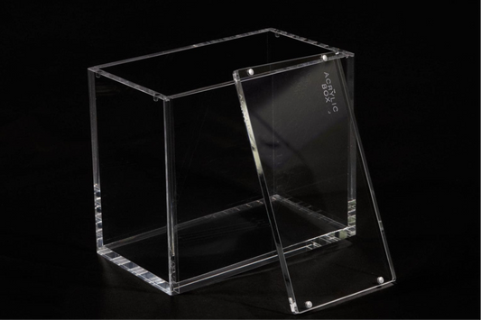 The Acrylic Box – Premium 6MM Acryl Display & Schutz für Pokémon Booster & Trainer Boxen
