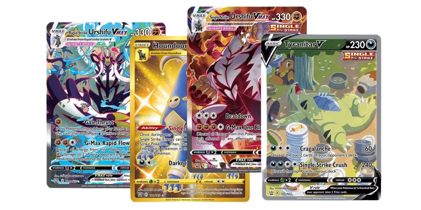 Pokémon Battle Styles Elite Trainer Box – Single Strike Urshifu | 8 Booster, Zubehör & Kartenhüllen | Englisch | Sealed TCG Box
