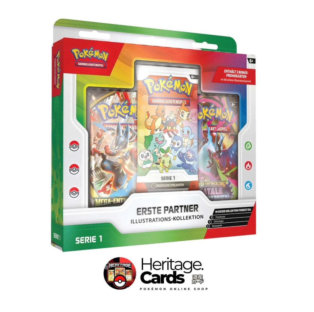 Pokémon Erste Partner Illustrations-Kollektion: Serie 1 (DE)