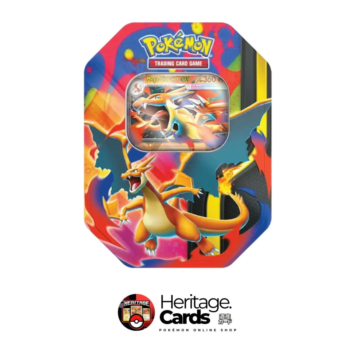 Pokémon Mega Entwicklung - Mega Glurak Y Tin (DE)