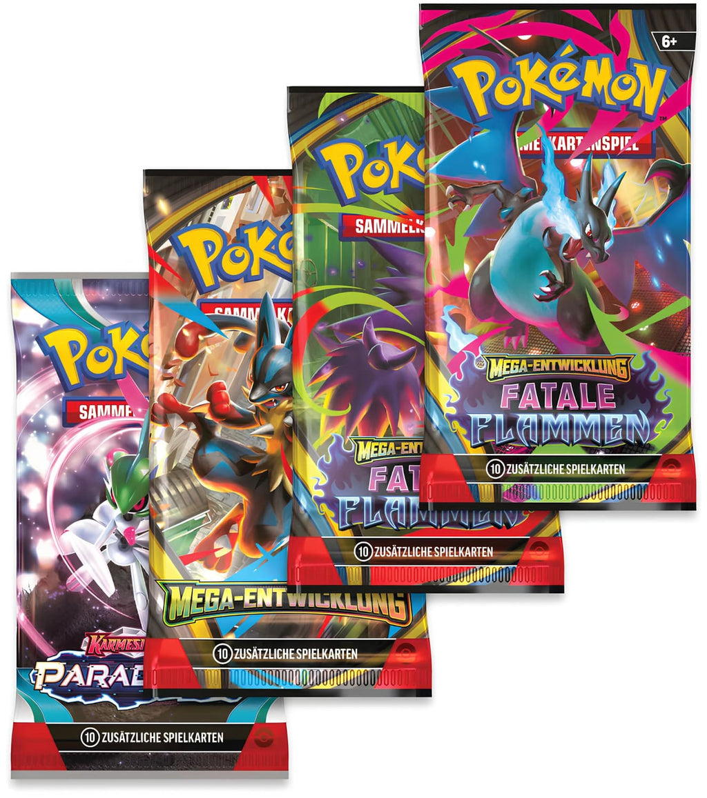 Pokémon Mega Entwicklung - Mega Glurak Y Tin (DE)