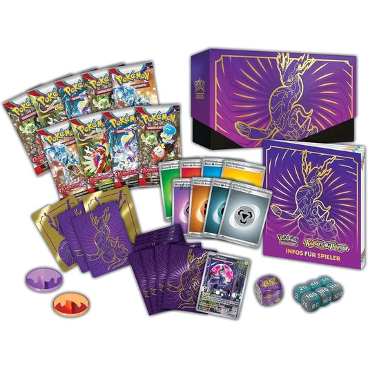 Pokémon Karmesin & Purpur Top Trainer Box Miraidon (DE)