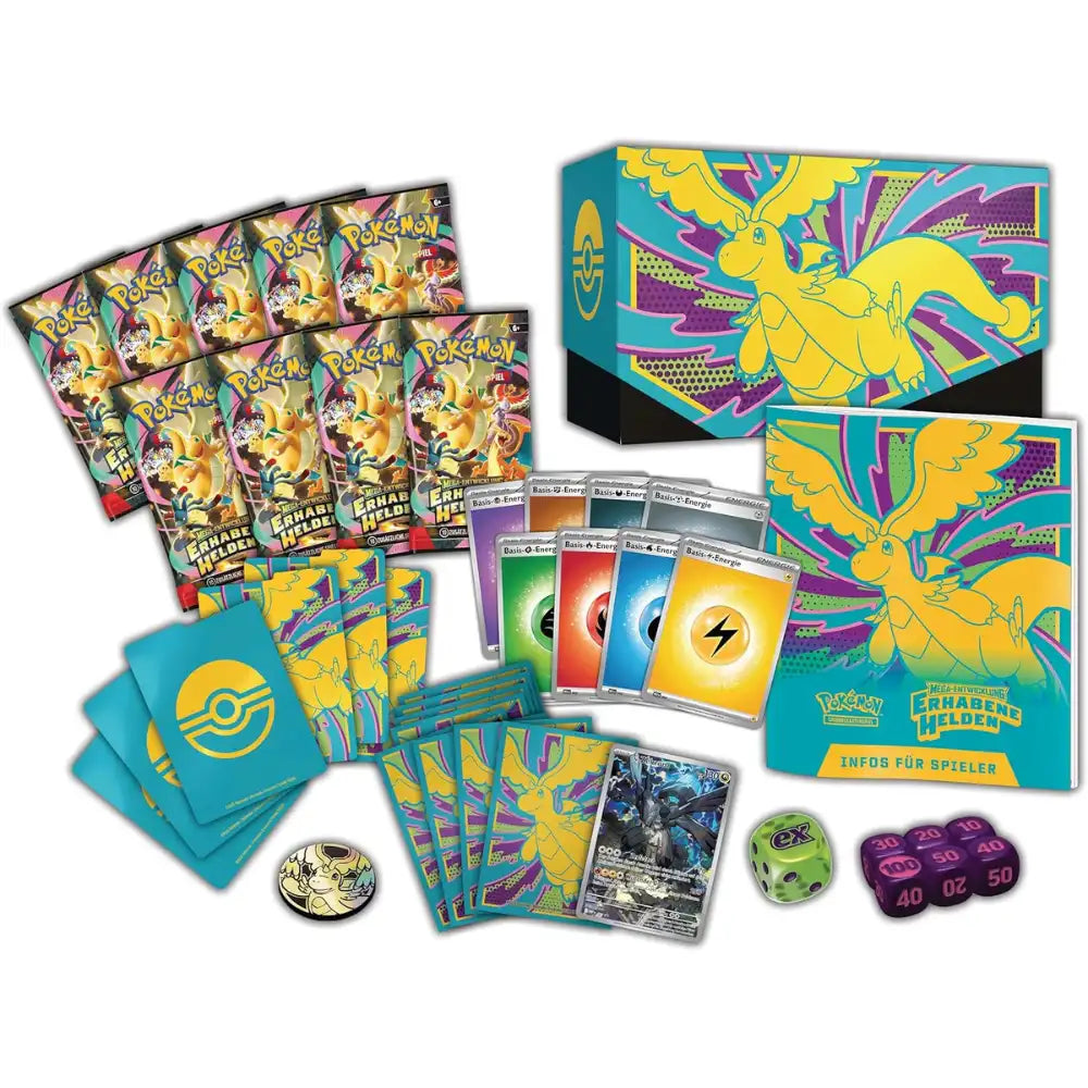 Pokémon Mega Entwicklung Erhabene Helden (Deutsch) - Top Trainer Box