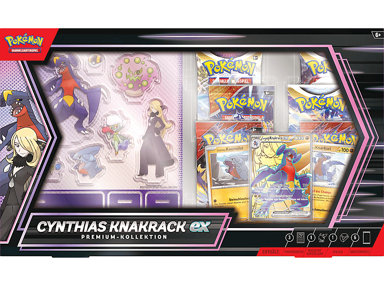 Pokémon Cynthias Knakrack EX Premium Kollektion (DE)