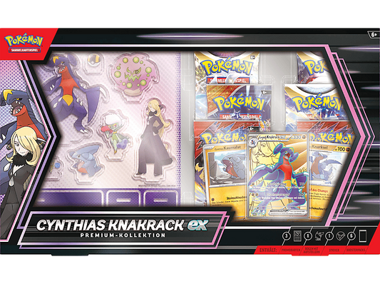 Pokémon Cynthias Knakrack EX Premium Kollektion (DE)