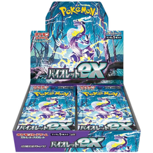 Pokémon Violet EX Booster Box Display - Japanisch
