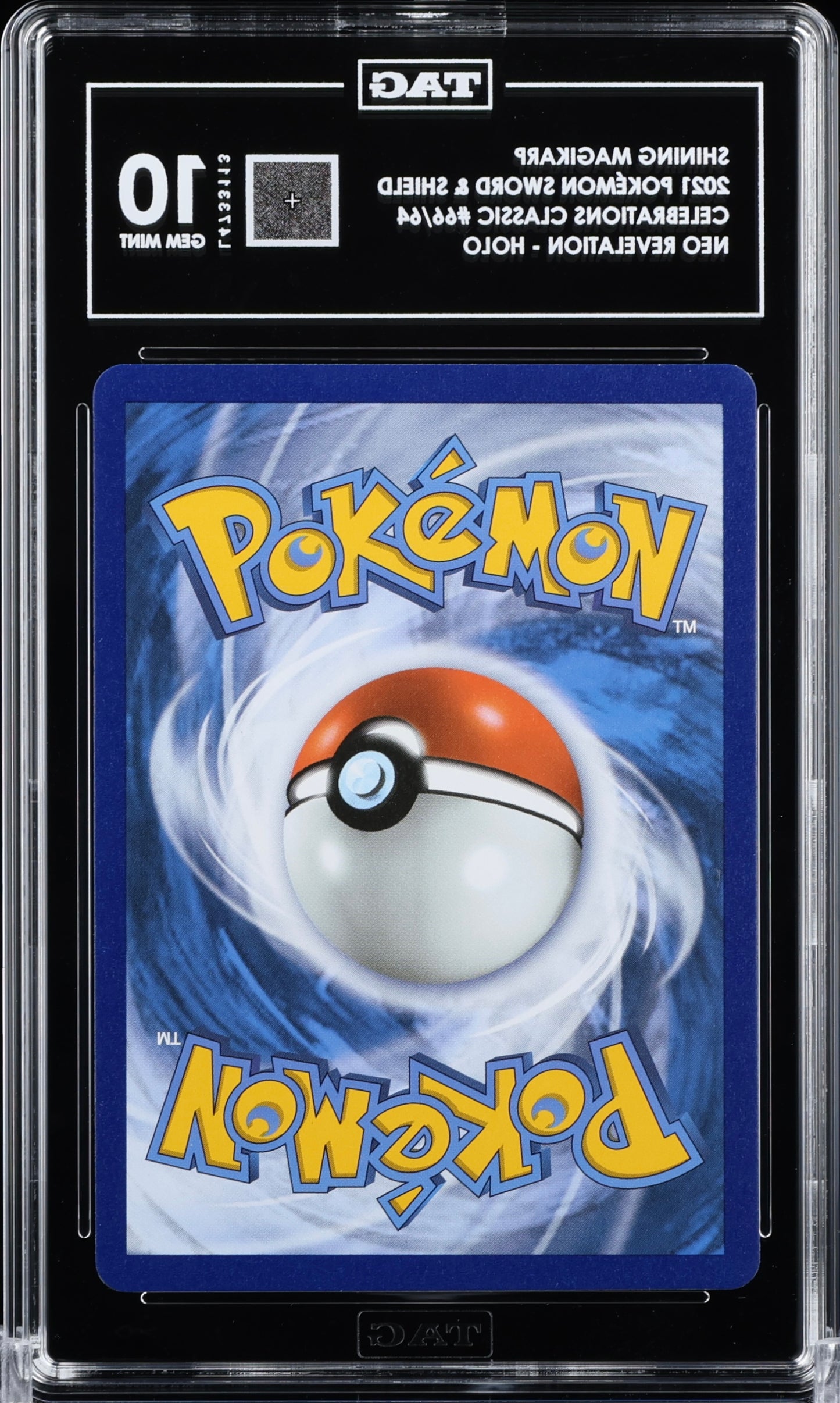 Pokémon Shining Magikarp TAG 10 - Celebrations 66/64 - Near Mint (EN)