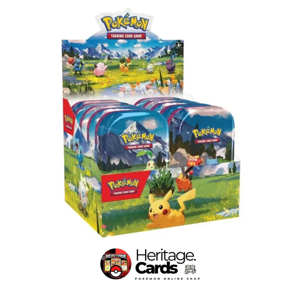 Pokémon Mega Entwicklung - Erhabene Helden Mini Tin Display 10 Stk. (DE)