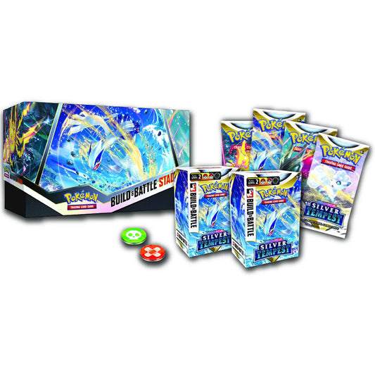 Pokémon Silver Tempest Build & Battle Stadium Box (ENG)