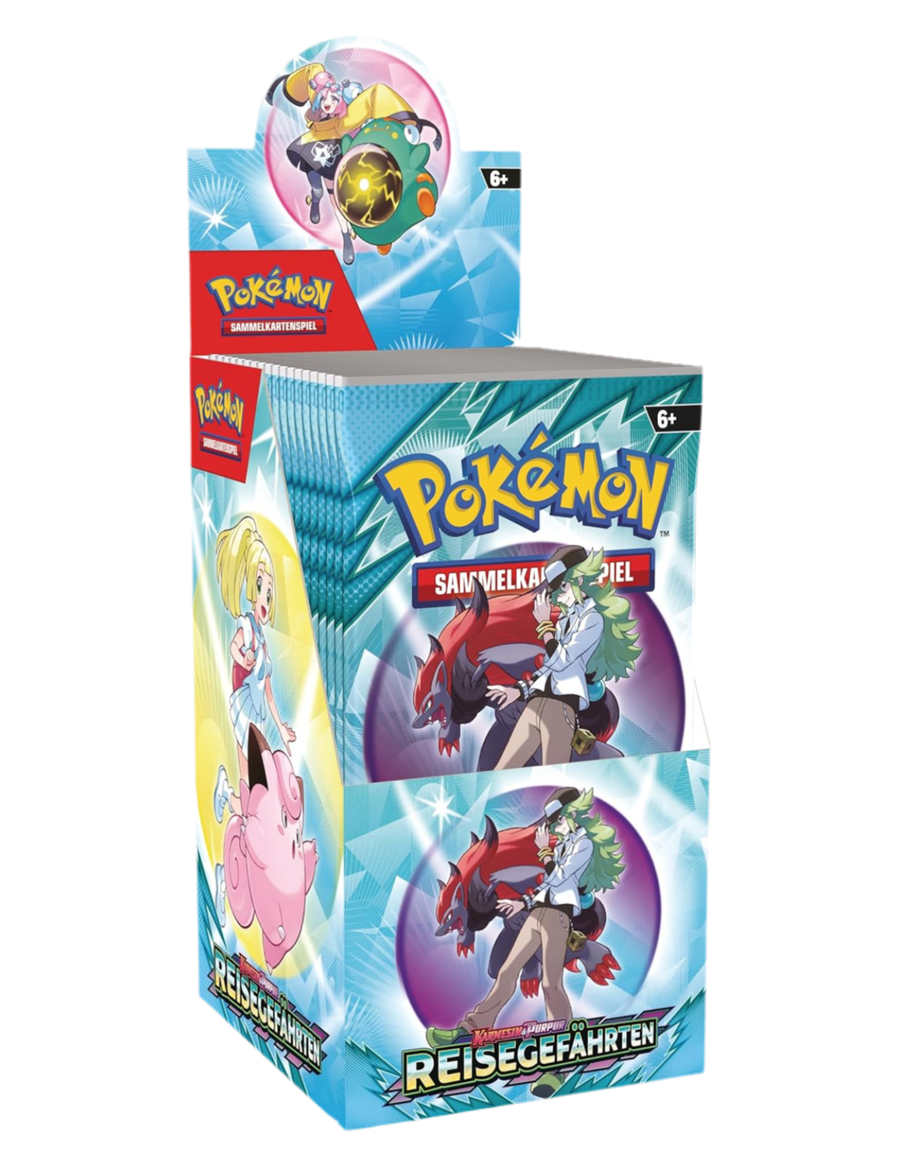 Pokémon Karmesin & Purpur Reisegefährten 18er-Display (DE)