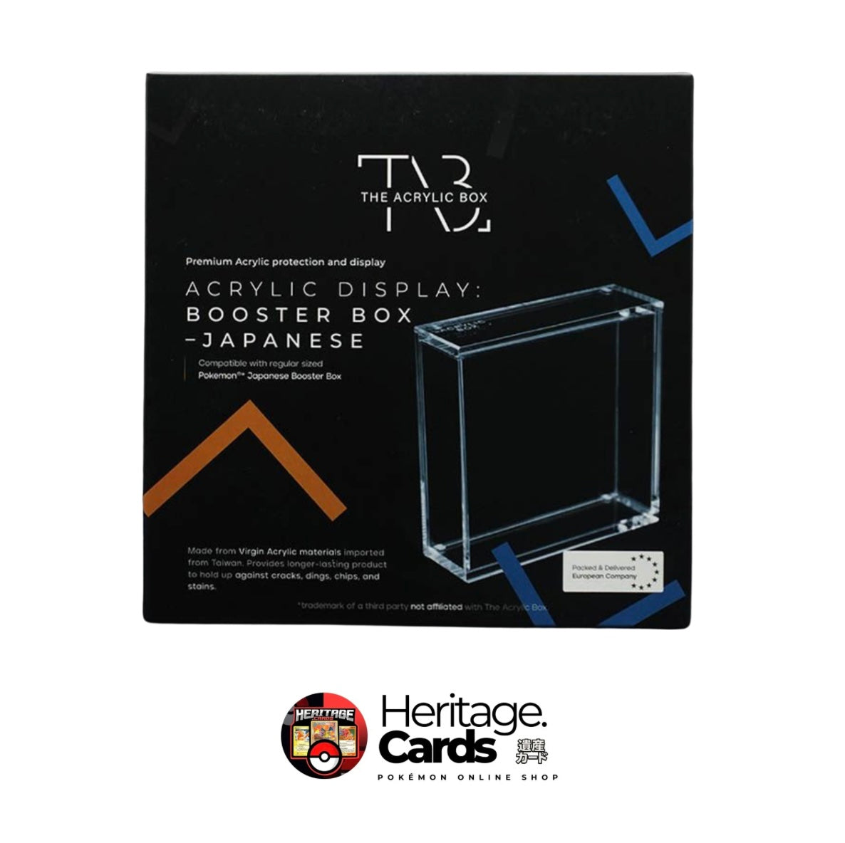 The Acrylic Box – Japanese Booster Display Case