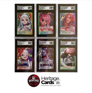 One Piece OP06 Japanisch – 6er Alternate Art SGC 10 Set | Wings of the Captain