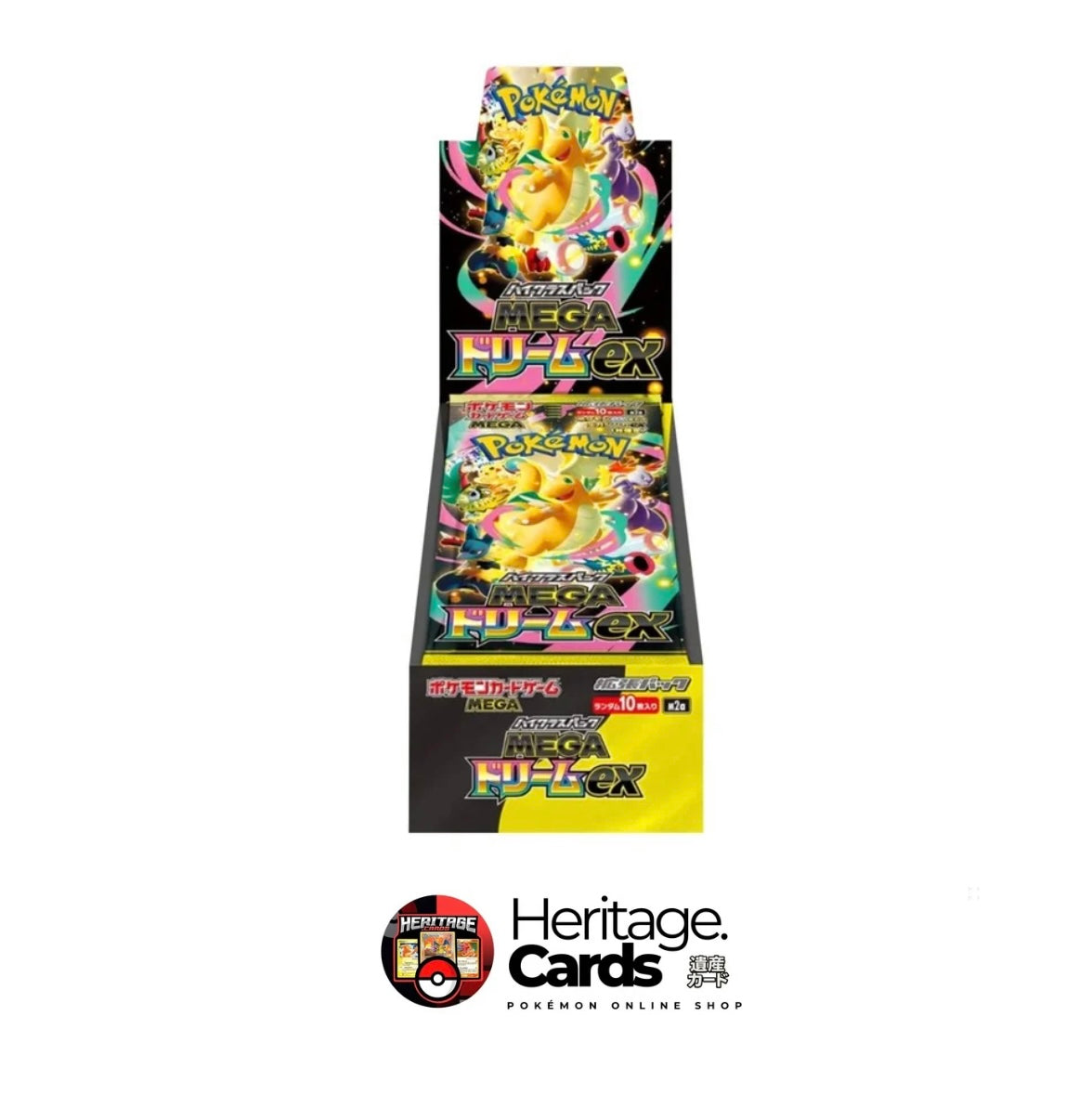 Pokémon Mega Dream EX Display Japanisch neues Set Sealed OVP High Class Pack Set