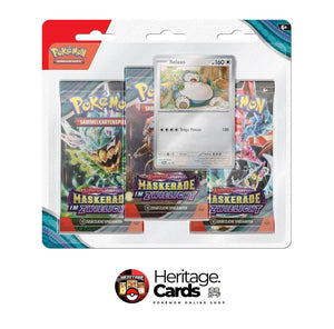 Pokémon Karmesin & Purpur Maskerade im Zwielicht - 3-Pack-Blister - Deutsch