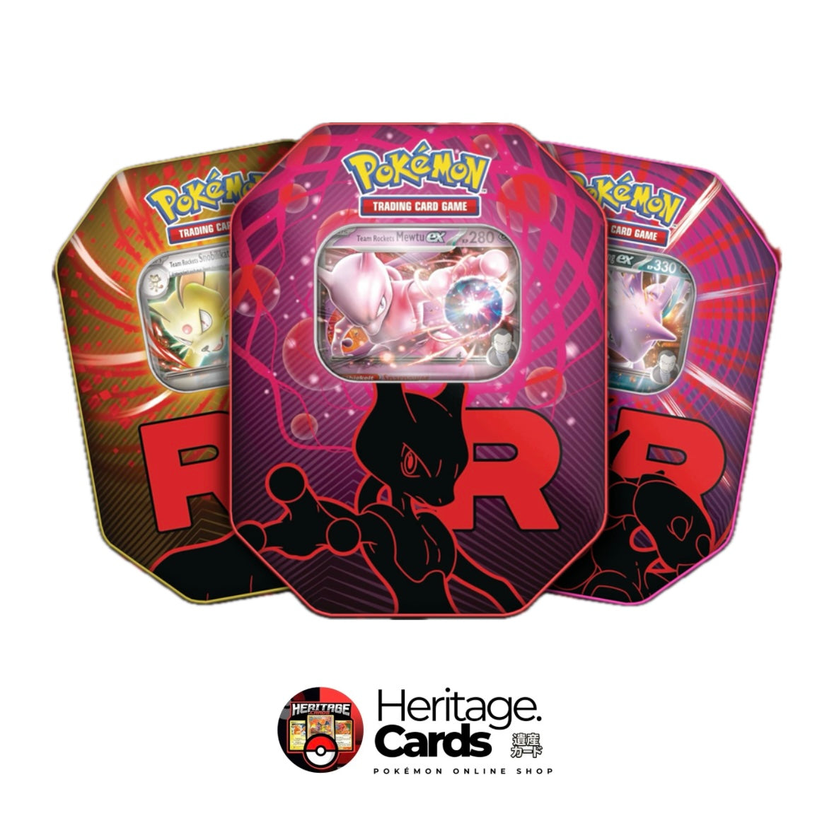 Pokémon Team Rocket Tin Box 2025 (Deutsch)