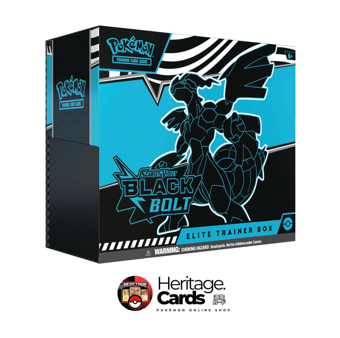 Pokémon Scarlet Violet Black Bolt Elite Trainer Box ETB Sealed (ENG)