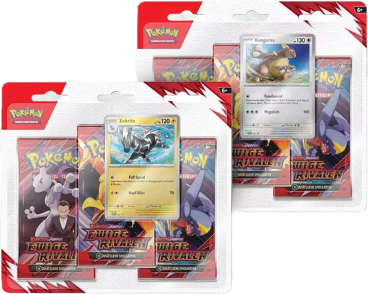 Pokémon Karmesin & Purpur Ewige Rivalen - 3-Pack-Blister - Deutsch