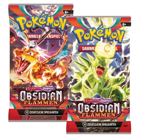 Pokémon Karmesin & Purpur - Obsidianflammen 36er-Display (DE)