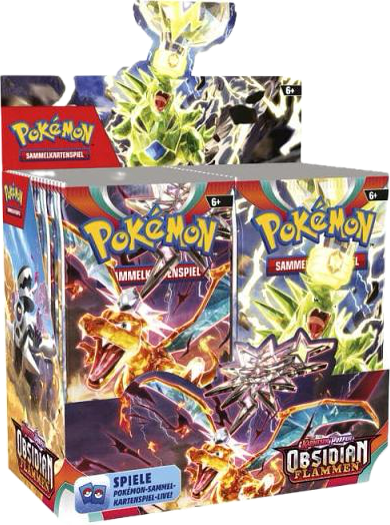 Pokémon Karmesin & Purpur - Obsidianflammen 36er-Display (DE)