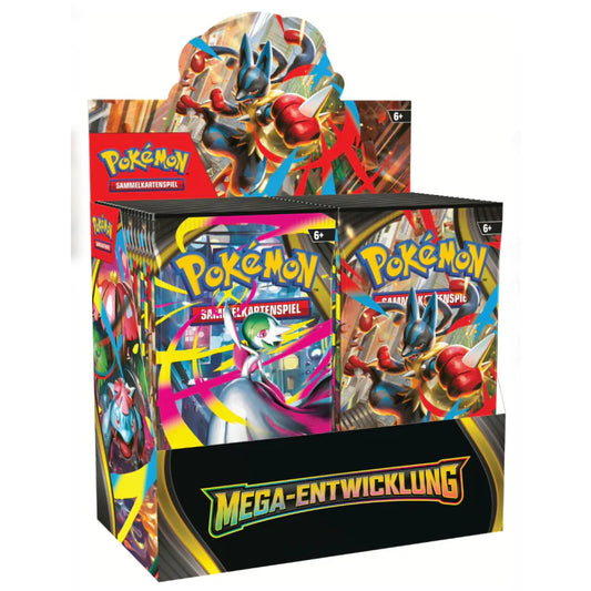 Pokémon Mega Entwicklung- 36er-Display (DE)