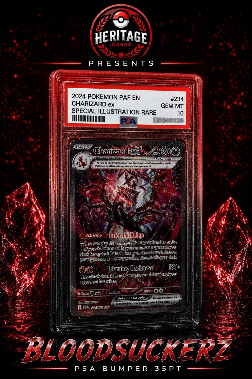PSA CGC 35PT Slab Bumper „Bloodsuckerz“