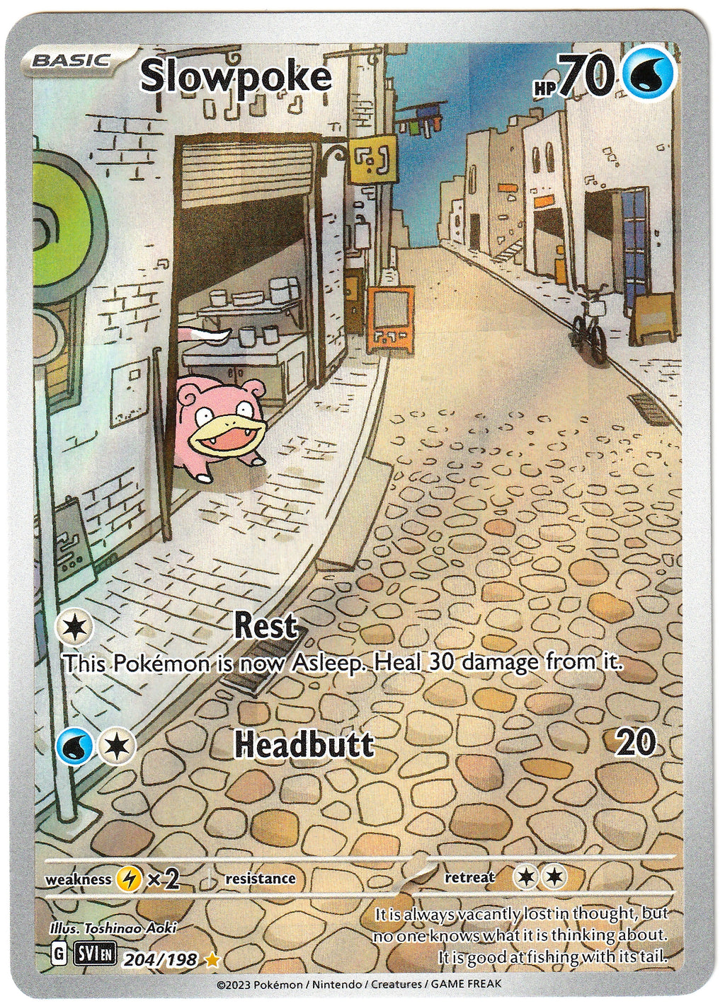 Pokémon Slowpoke - Karmesin & Purpur 204/198 - Near Mint (EN)
