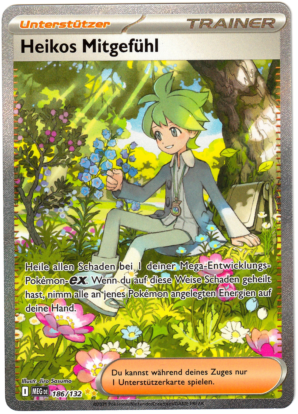 Pokémon Heikos Mitgefühl - Mega Entwicklung 186/132 - Near Mint (DE)