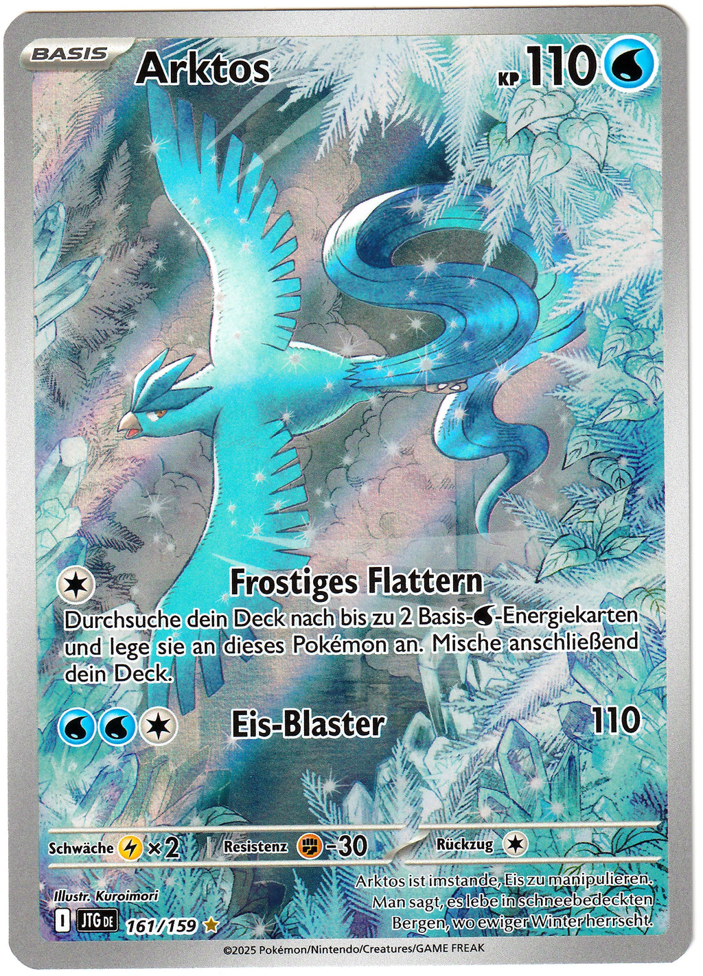Pokémon Arktos - Reisegefährten 161/159 - Near Mint (DE)