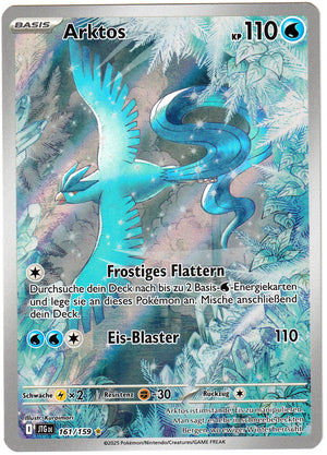 Pokémon Arktos - Reisegefährten 161/159 - Near Mint (DE)