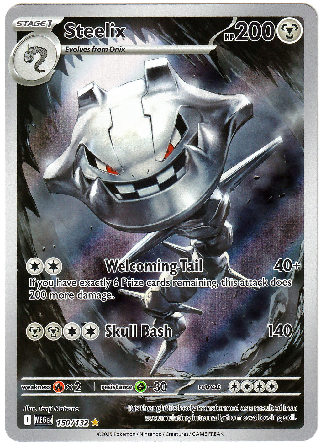 Pokémon Steelix - Mega Evolution 150/132 - Near Mint (EN)