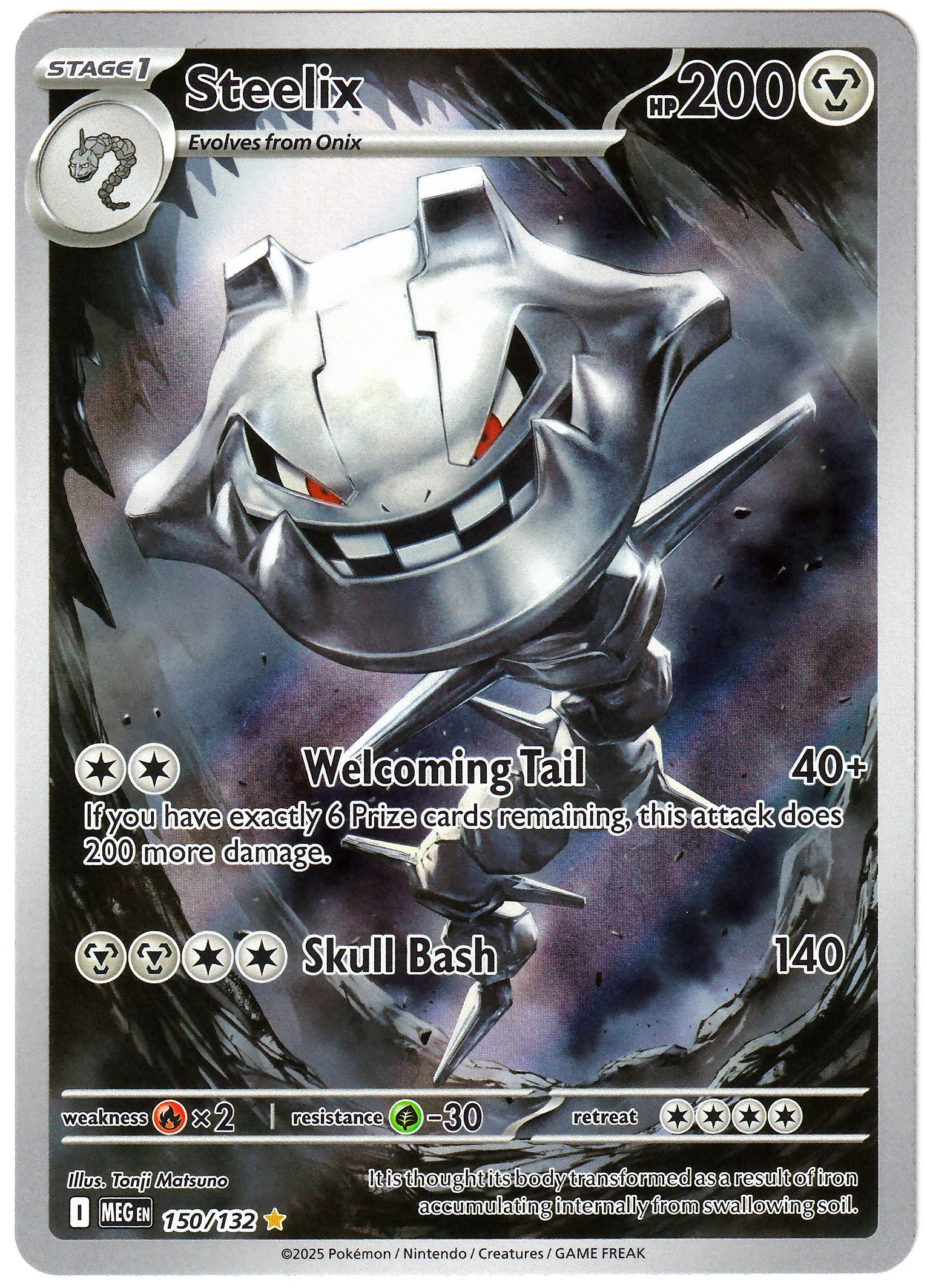 Pokémon Steelix - Mega Evolution 150/132 - Near Mint (EN)