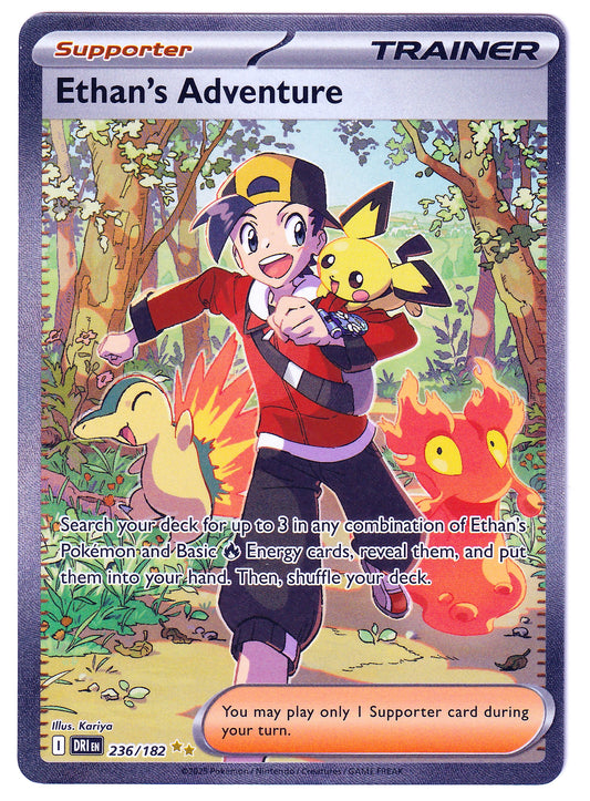 Pokémon Ethan‘s Adventure - Destined Rivals 236/182 - Near Mint (EN)