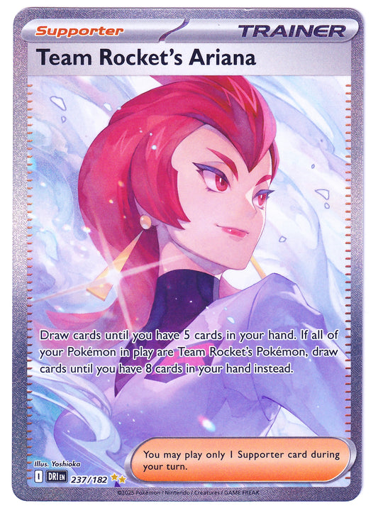 Pokémon Team Rockets Ariana - Destined Rivals 237/182 - Near Mint (EN)